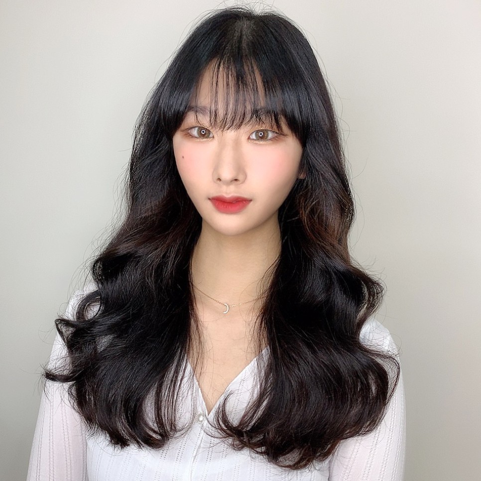 상담후 매직세팅을 했는데 대만족!! 여자 긴머리 스타일 18