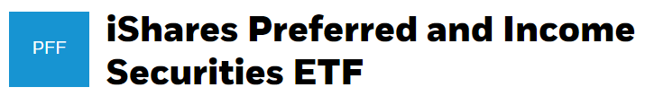 PFF ETF 정식 명칭 및 티거