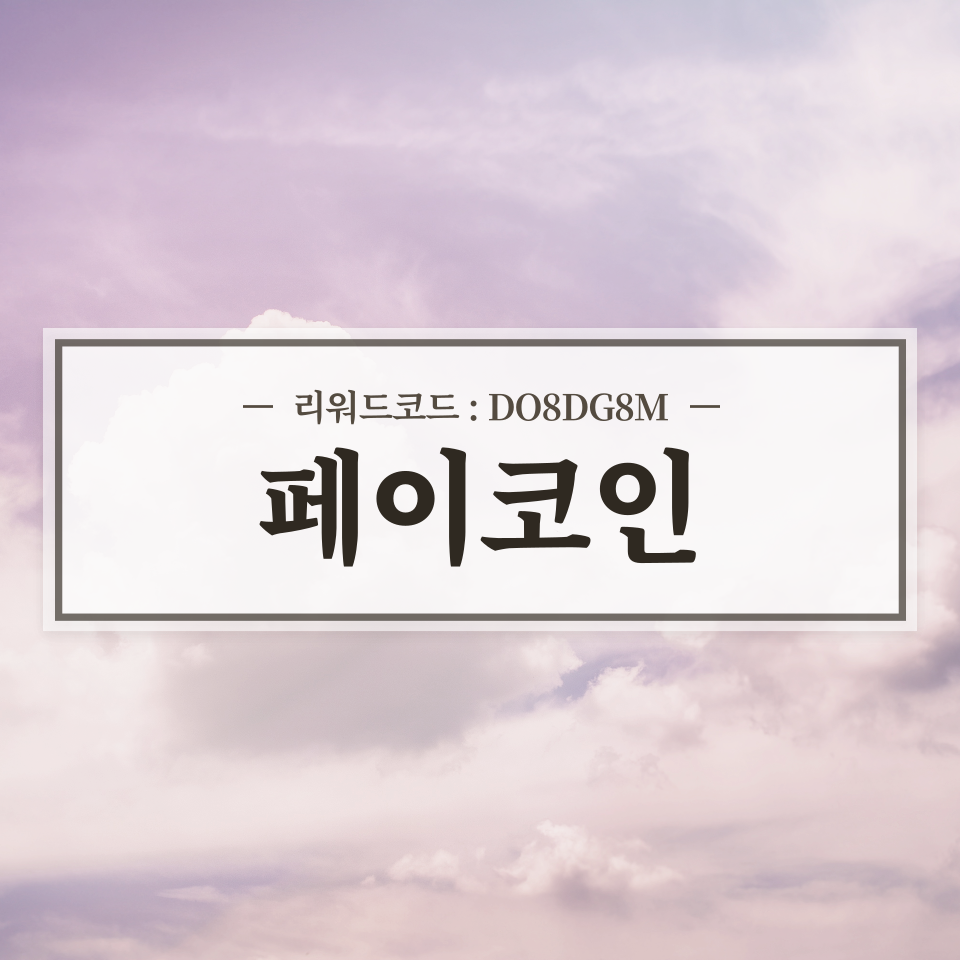  페이코인 출금 방법, 코인원 PCI 현금화 (리워드코드 : DO8DG8M)