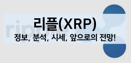  [코인 볼펜c️] 리플 코인 정보, 분석, 시세, 앞으로의 전망 알아보기!