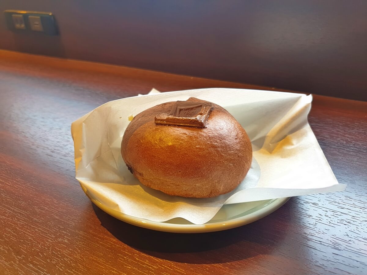 후쿠오카 야쿠인 카페 델타 초코 베이글