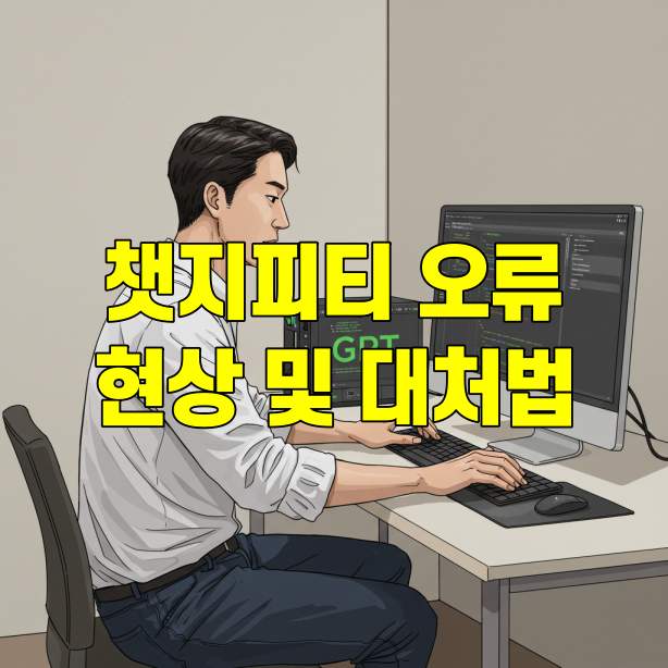 챗지피티 오류 현상 및 대처법