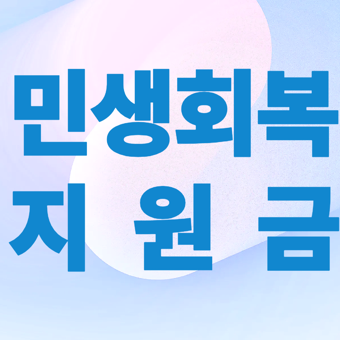 민생지원금