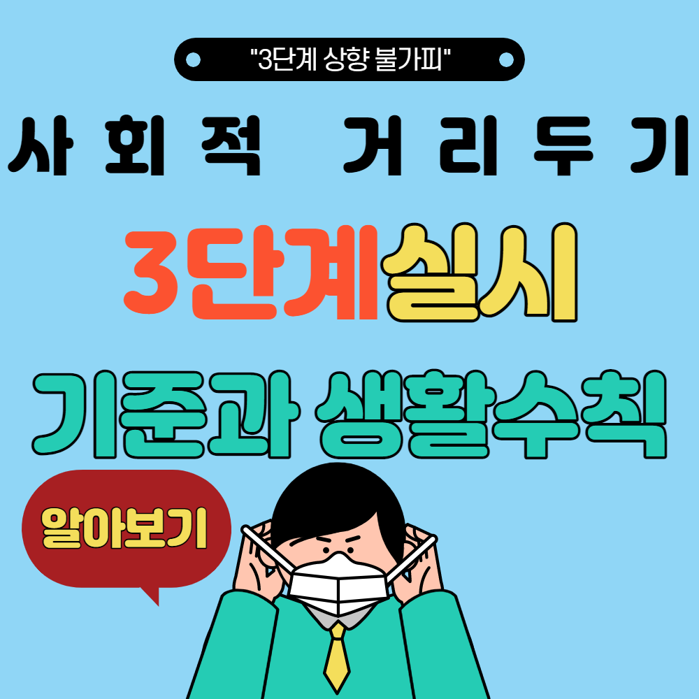  사회적 거리두기 3단계 기준  - 정부 "코로나 3단계기준 상향 불가피"
