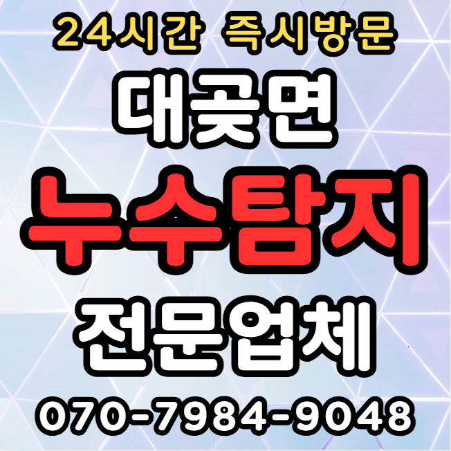 대곶면 화장실/욕실 누수1