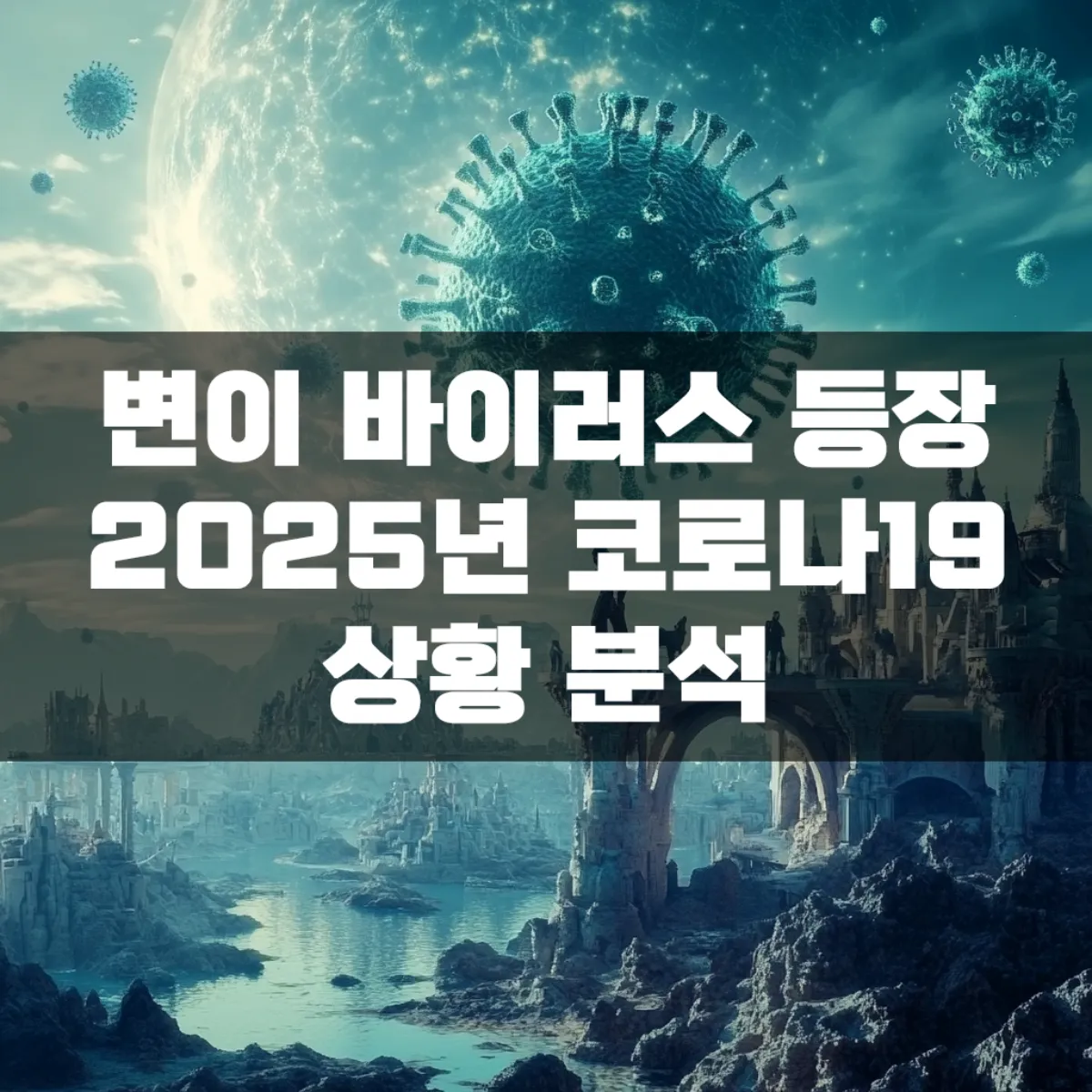 변이 바이러스 등장? 2025년 코로나19 상황 분석