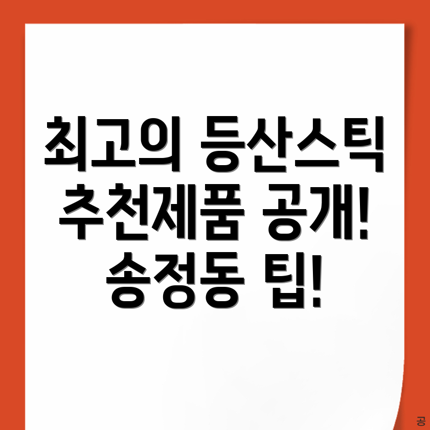 등산스틱
