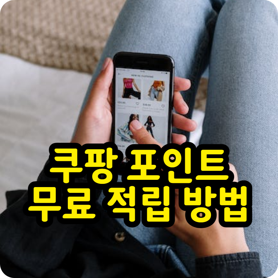  쿠팡 포인트 무료 적립 방법 : 애드픽 포인트백