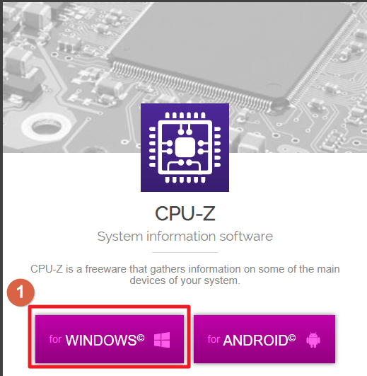 CPU-Z-윈도우-버전