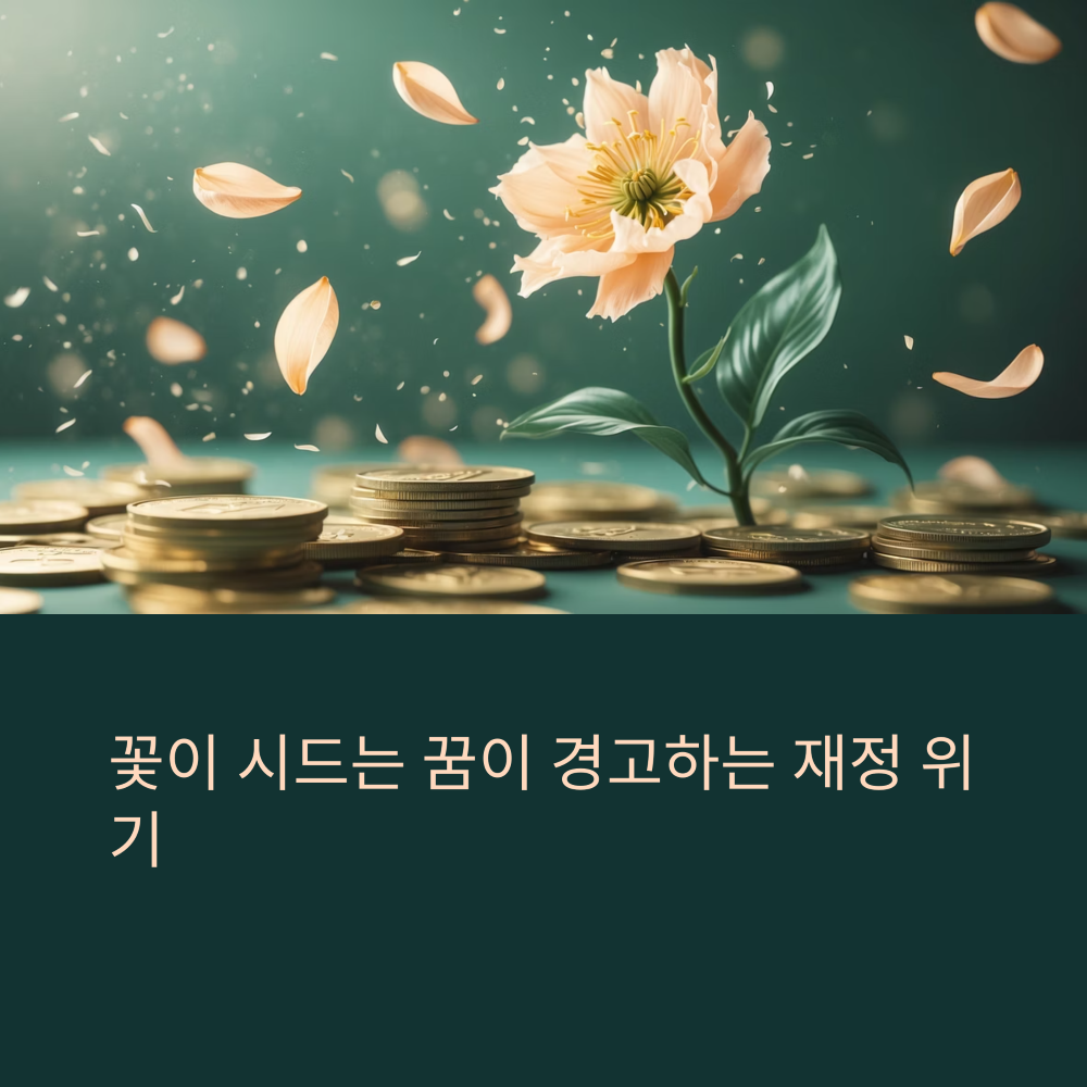 꽃잎이 떨어지는 모습