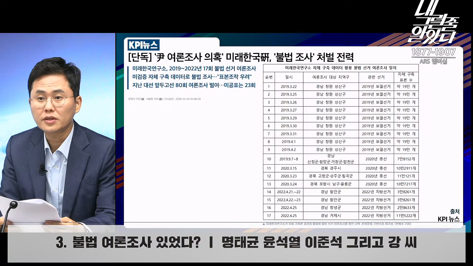 [이재석의 내그럴줄알았다] 김건희･채상병 특검법 또 부결ㅣ기추자 & 이봉우 - 2024년 10월 4일 금요일.mp4_20241005_162343.398.jpg