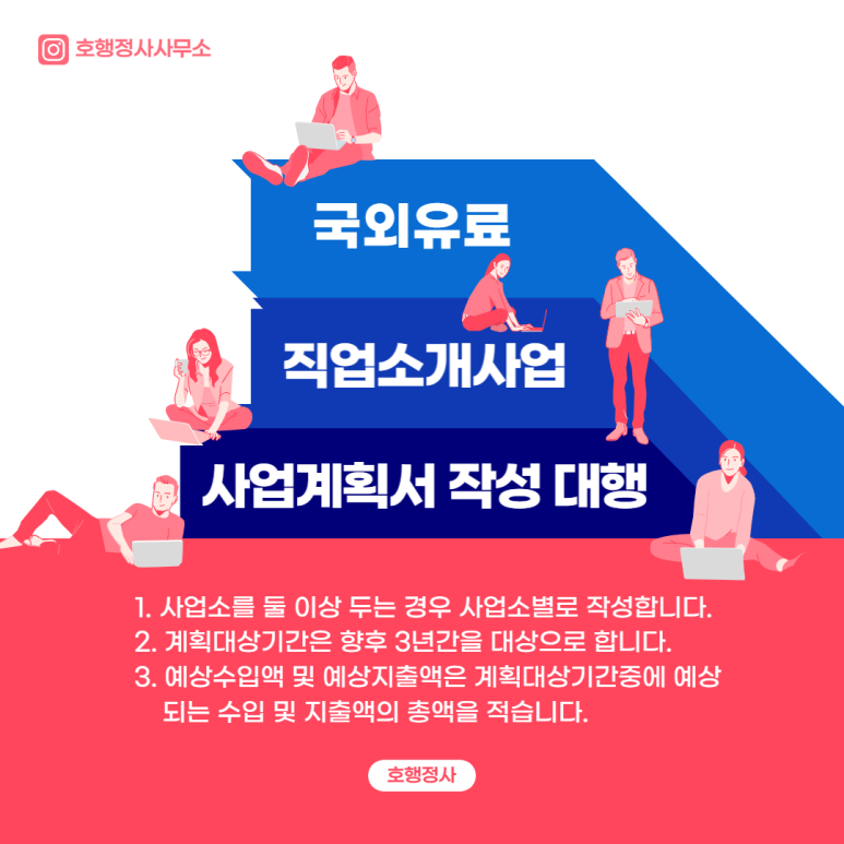  유료직업소개소 사업계획서 작성 대행