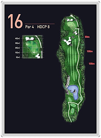 알프스대영CC 인 코스모스 코스 16번 홀