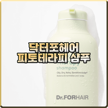  닥터포헤어 피토테라피 샴푸 성분 및 효능/가격 총정리