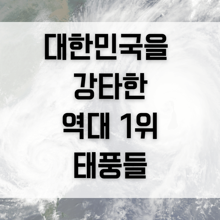 한국의-역대-1위-태풍들