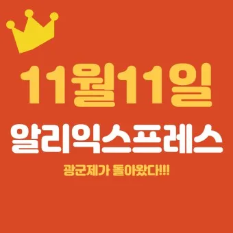 알리 광군제 기간 쿠폰 프로모션 코드_21