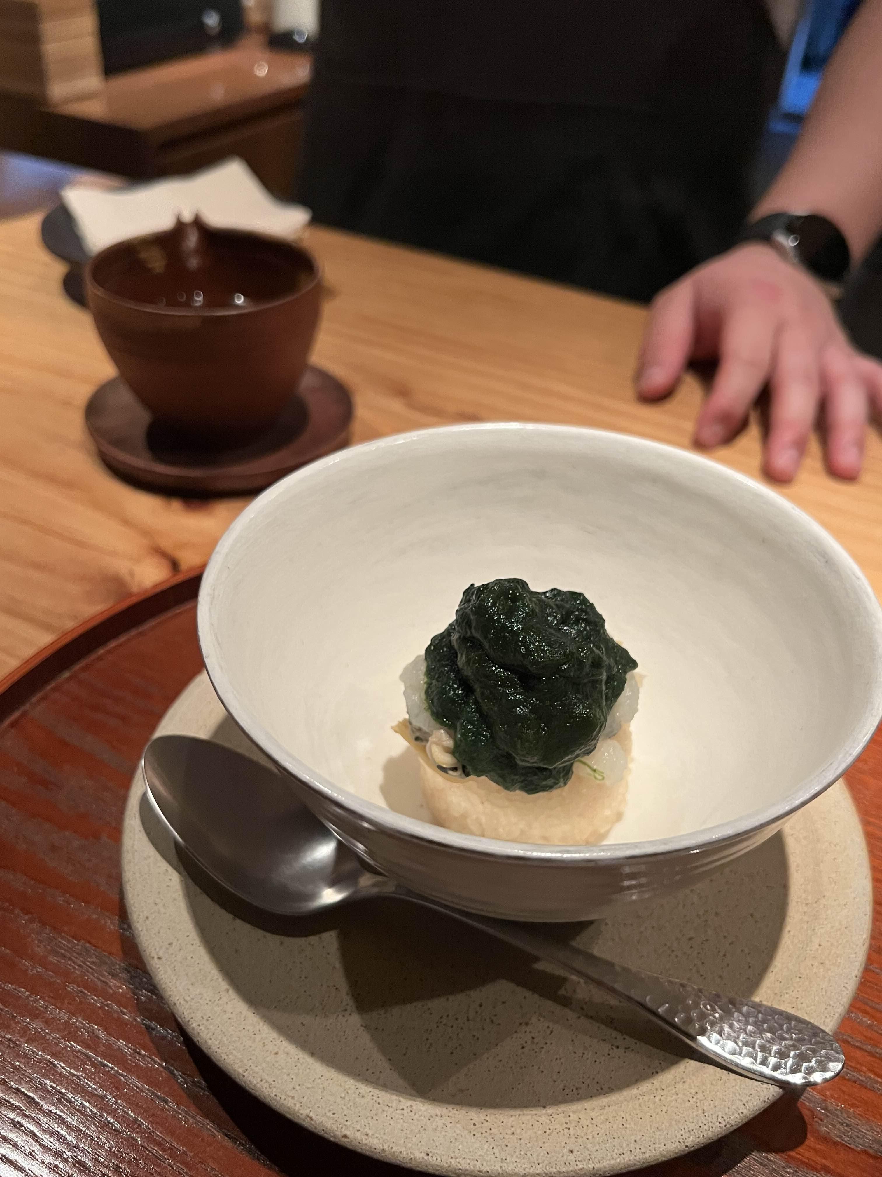 오마카세 매생이국