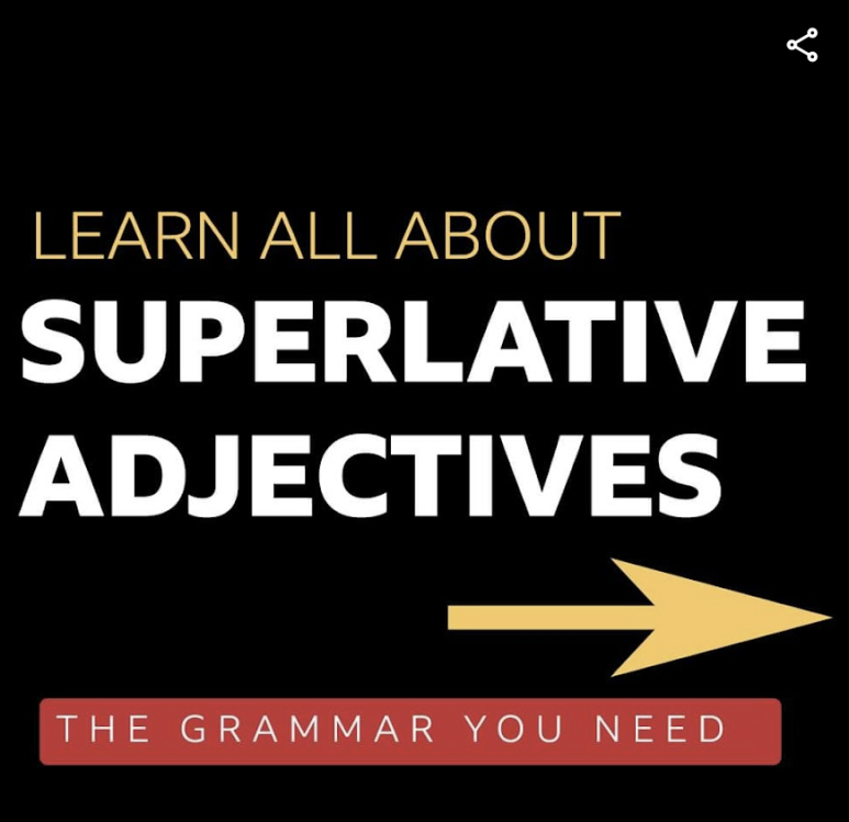  [영어] 최상급(Superative adjective) 형용사 사용