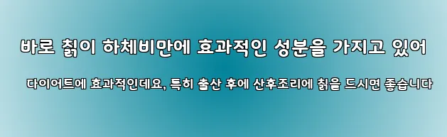  바로 칡이 하체비만에 효과적인 성분을 가지고 있어 다이어트에 효과적인데요, 특히 출산 후에 산후조리에 칡을 드시면 좋습니다