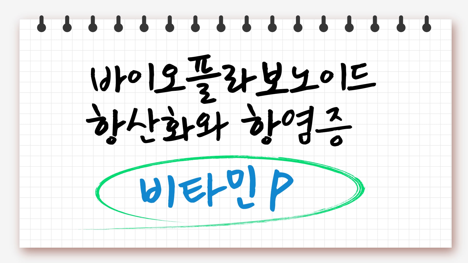  폴리페놀 비타민 P(바이오플라보노이드)의 종류와 효능