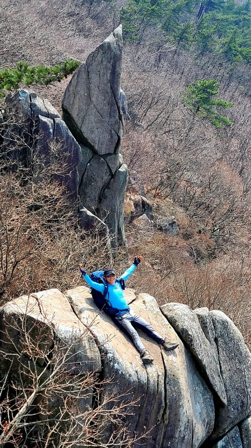 부산 장산 돛대바위