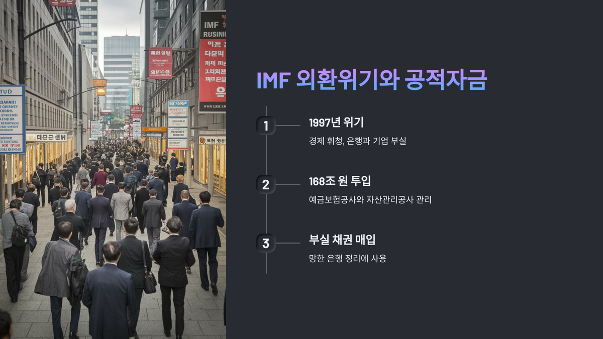 공적자금의 시작, IMF 외환위기