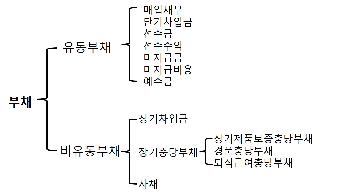 부채의분류