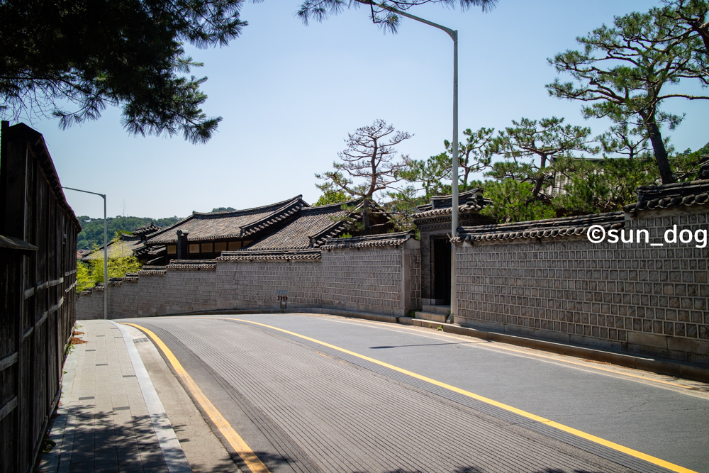 성북동 대서관저 고급 주택들