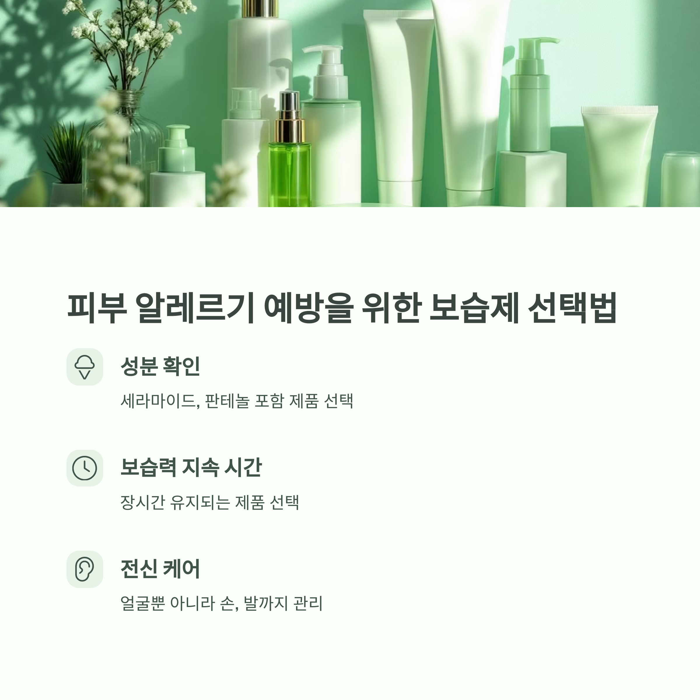 봄철 알레르기 예방법! 환절기 건강 지키는 8가지 실천 팁