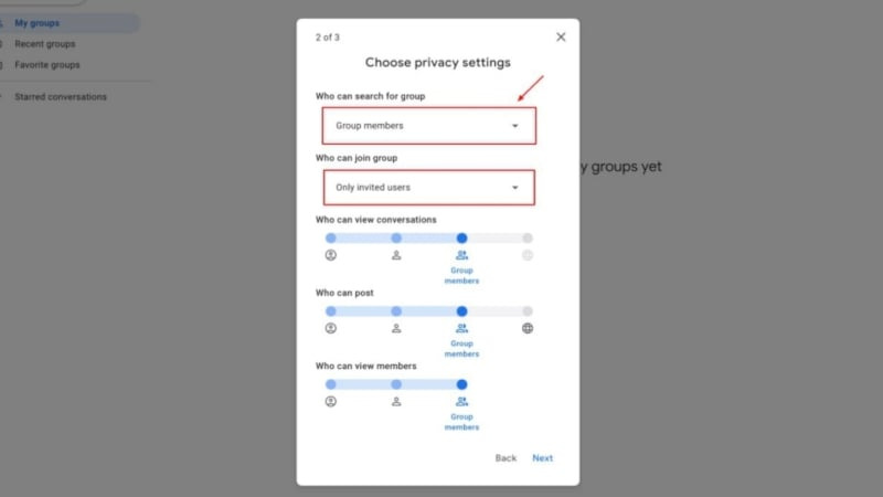 Google 그룹에서 이메일 그룹 만들기