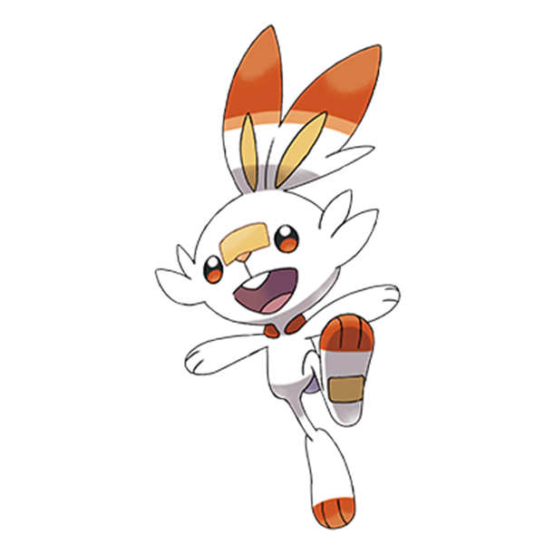  [포켓몬도감]  No. 813 염버니 Scorbunny #813