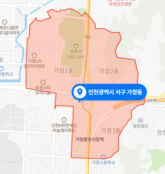  인천 서구 가정동 택시기사 폭행사건 (2021년 2월 17일)