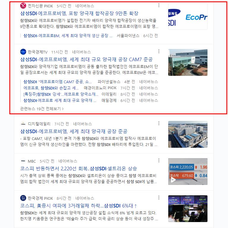 삼성SDI 양극재 공장