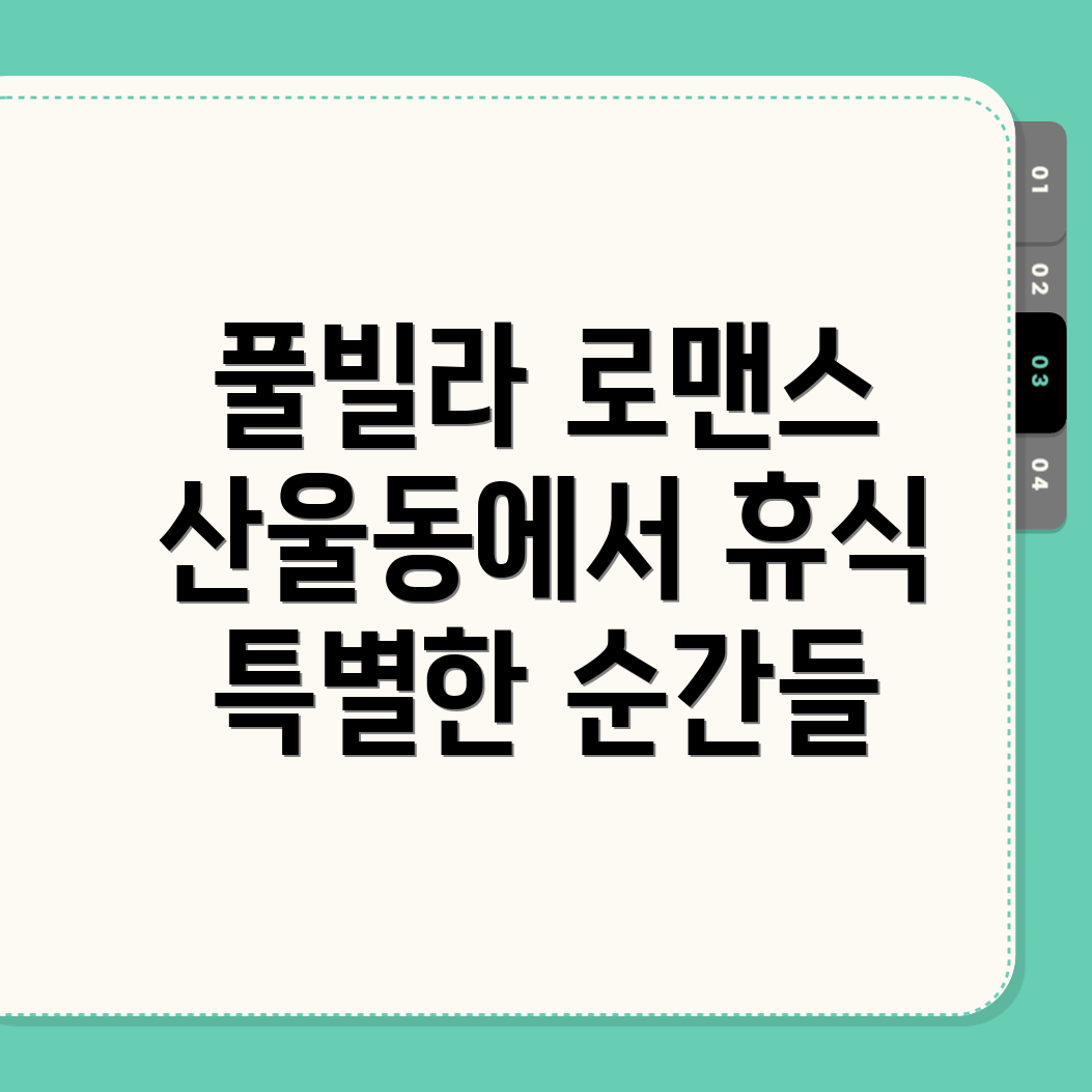 세종시 산울동 풀빌라