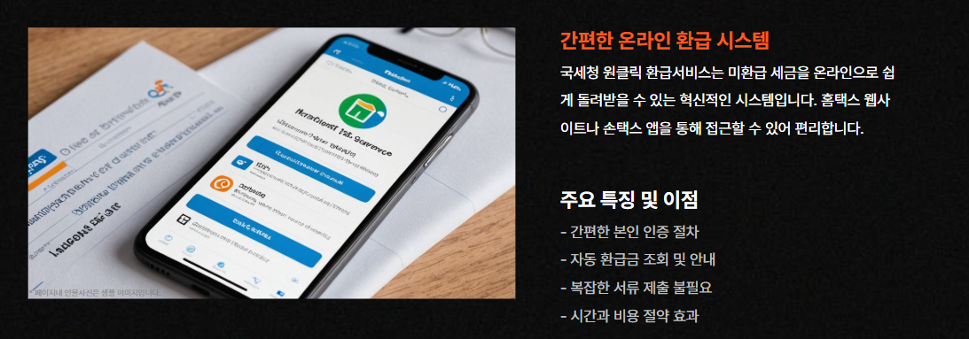 국세청 원클릭 환급서비스란