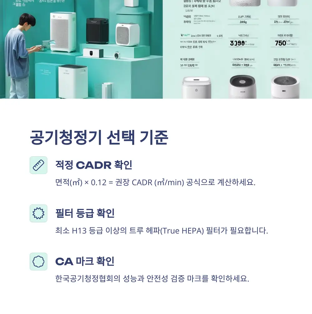 실내공기를 관리하는 법 소개