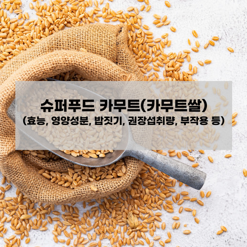 슈퍼푸드 카무트