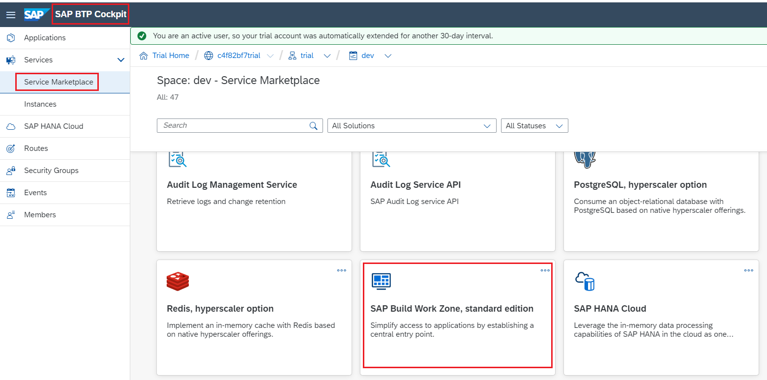  [ SAPUI5 ] SAP Build Zone, standard edition
