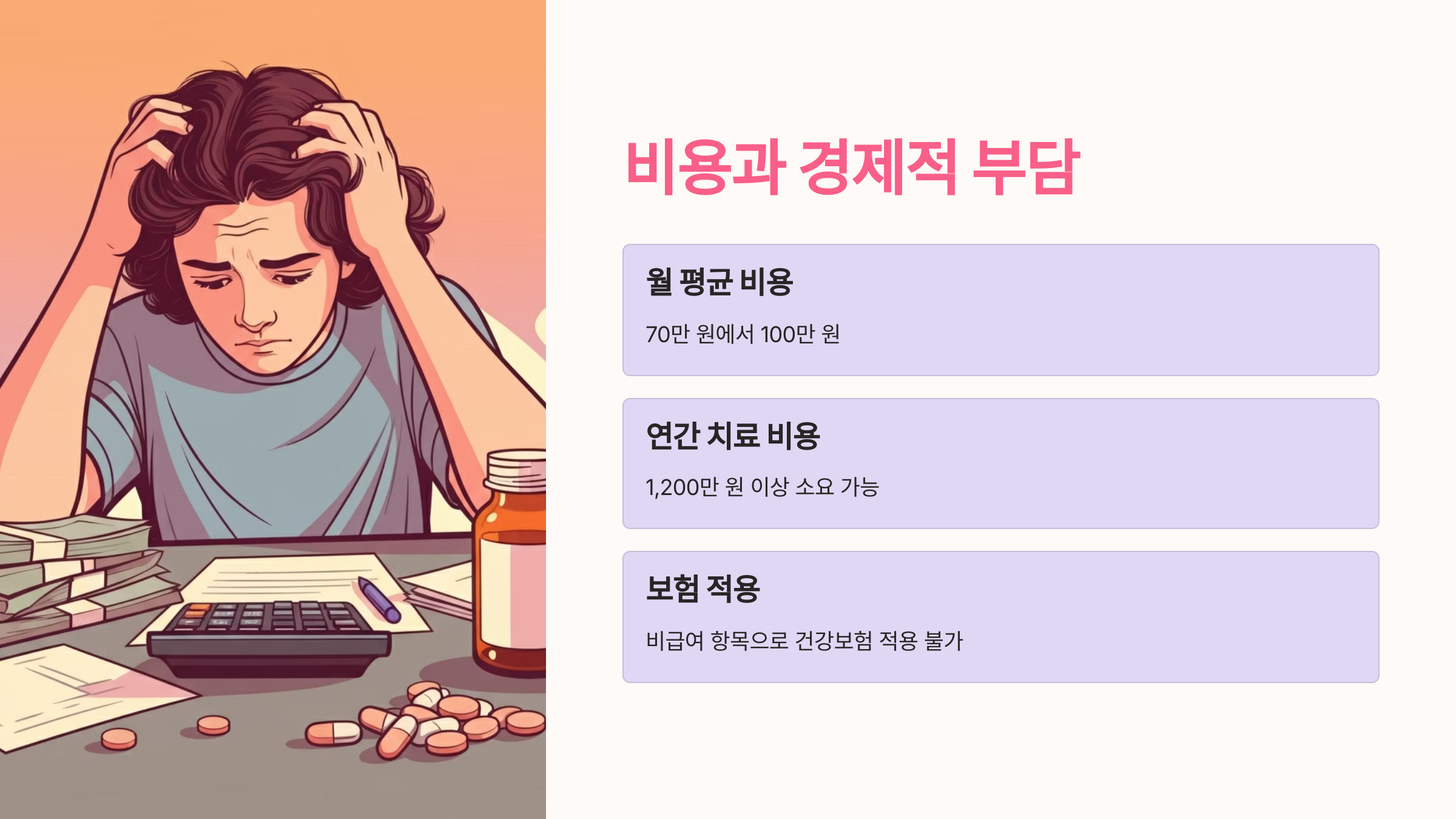 비용과 경제적 부담