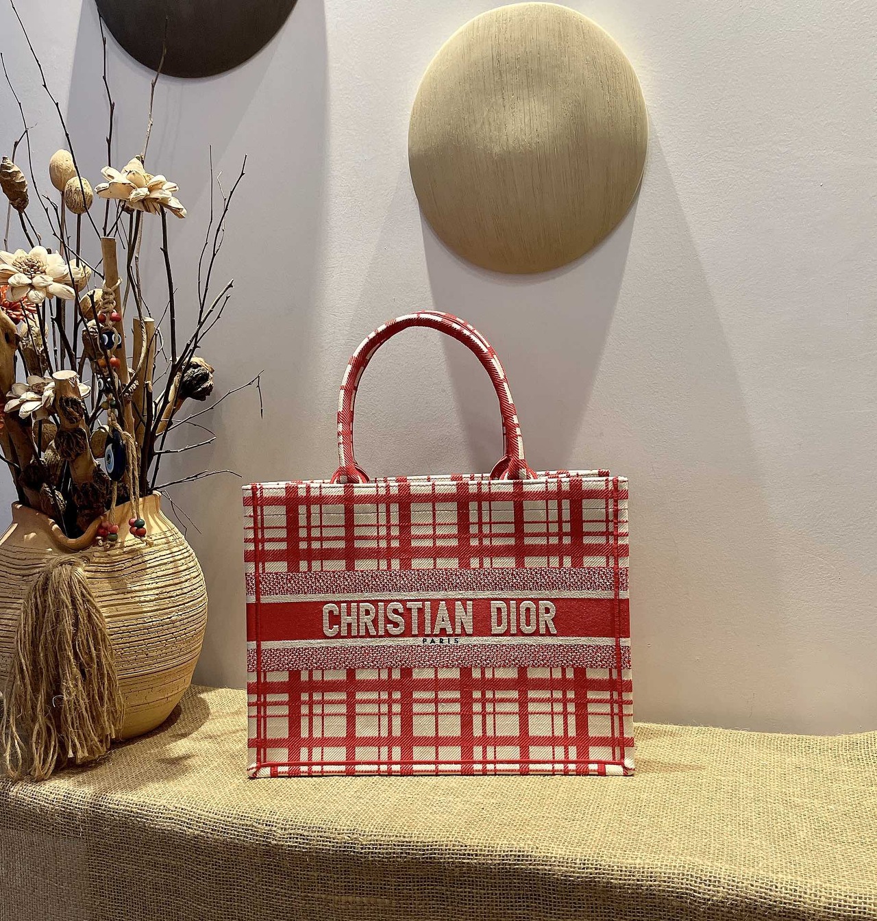  [DIOR] 디올 북 토트백 스몰 백 M1296ZRFZ_M929 (2 SIZE)