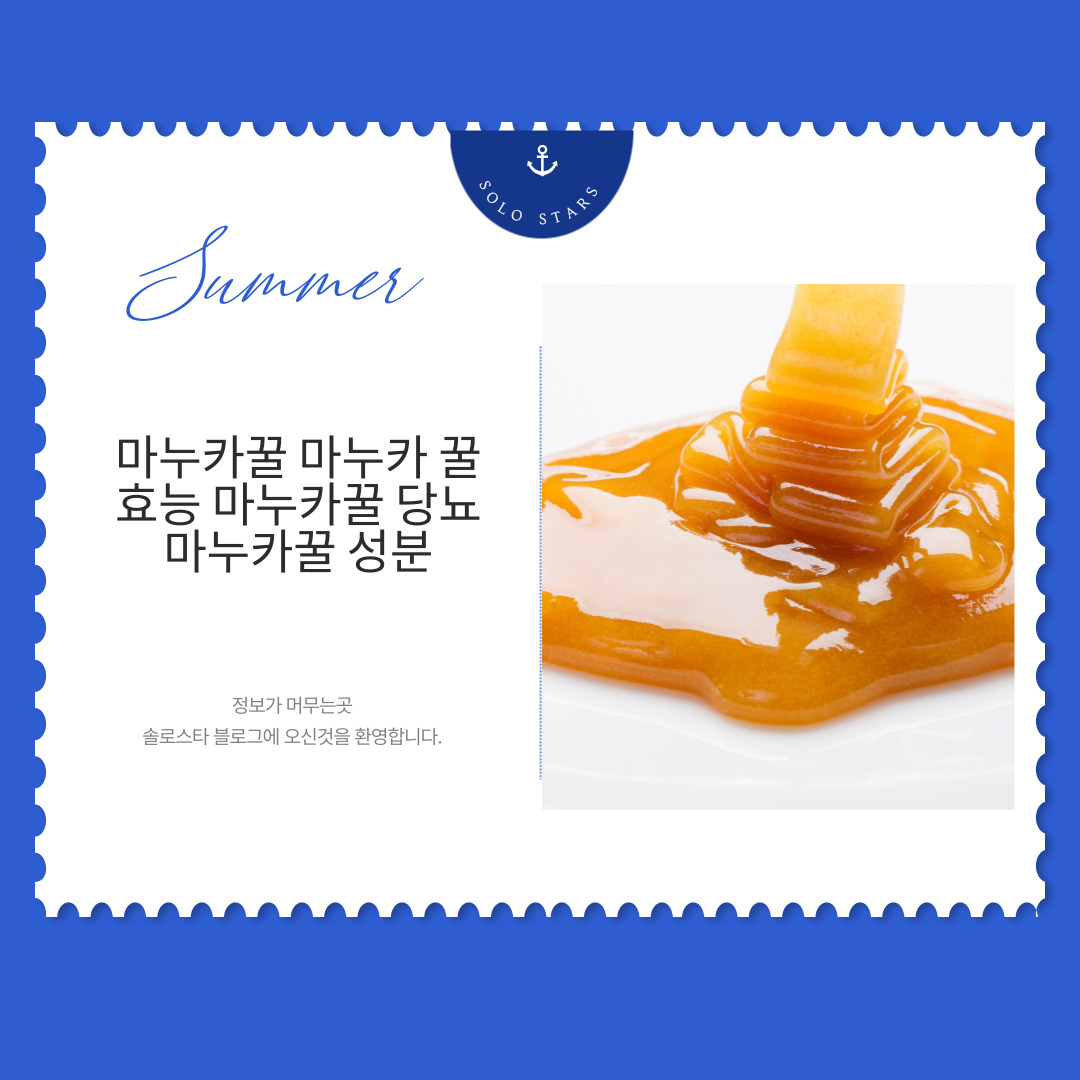 마누카꿀 사진
