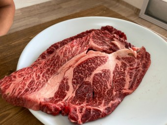 등심 된장찌개