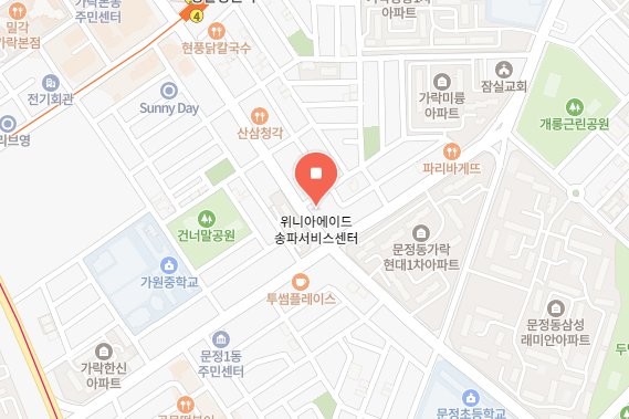 송파점 위치 이미지