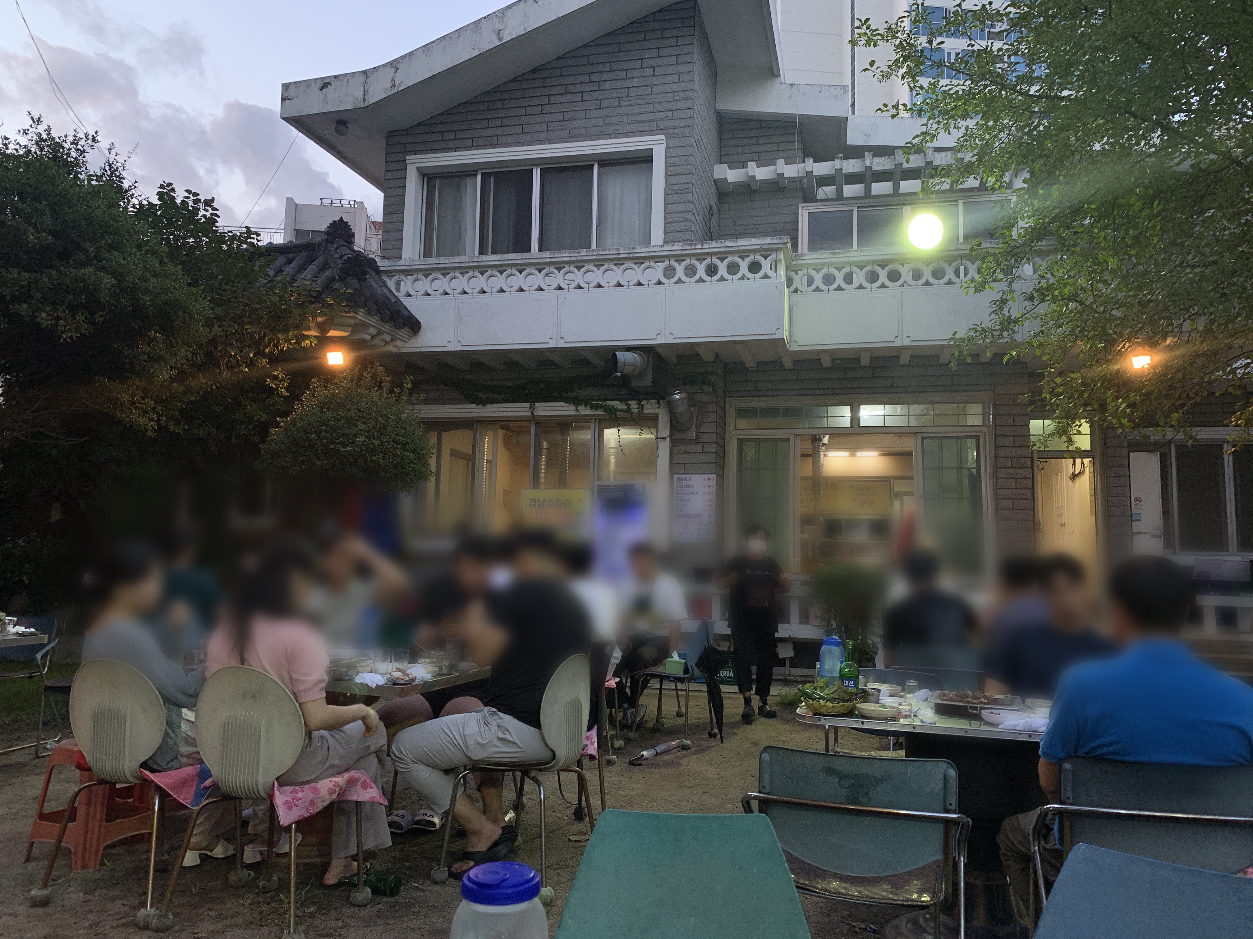  울산 야외에서 고기 구워먹는 숨은 맛집, 공업탑 <부산갈매기>