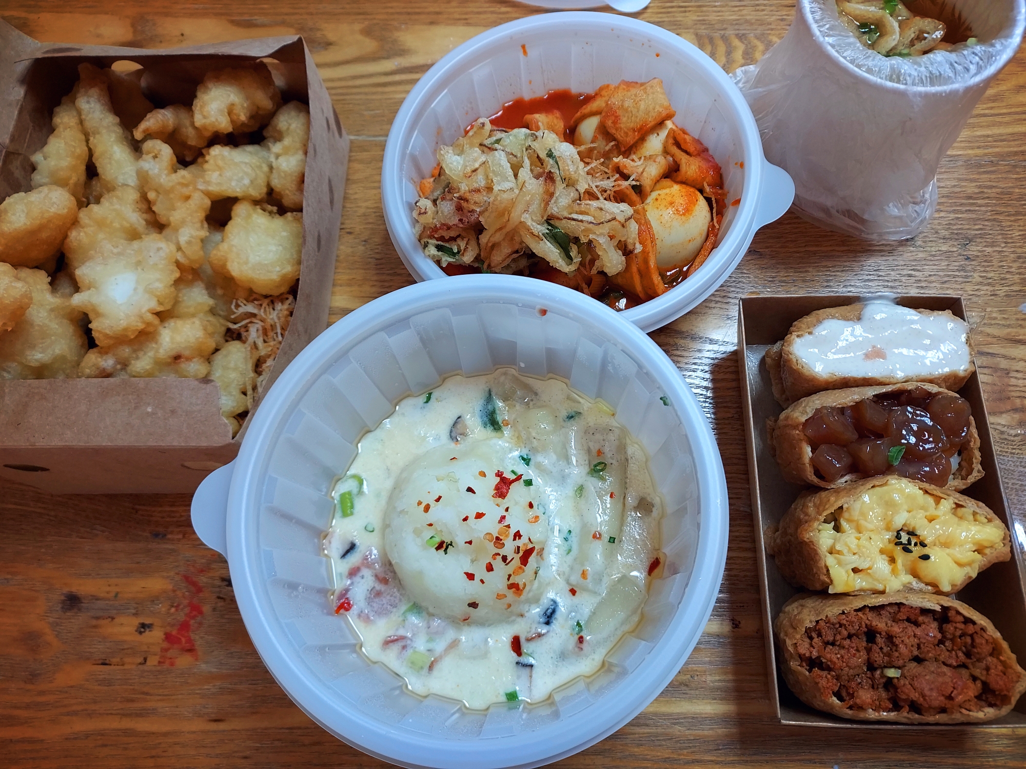  관덕정분식 제주공한근처 한치튀김과 제주감자크림떡볶이가 맛있는 분식집
