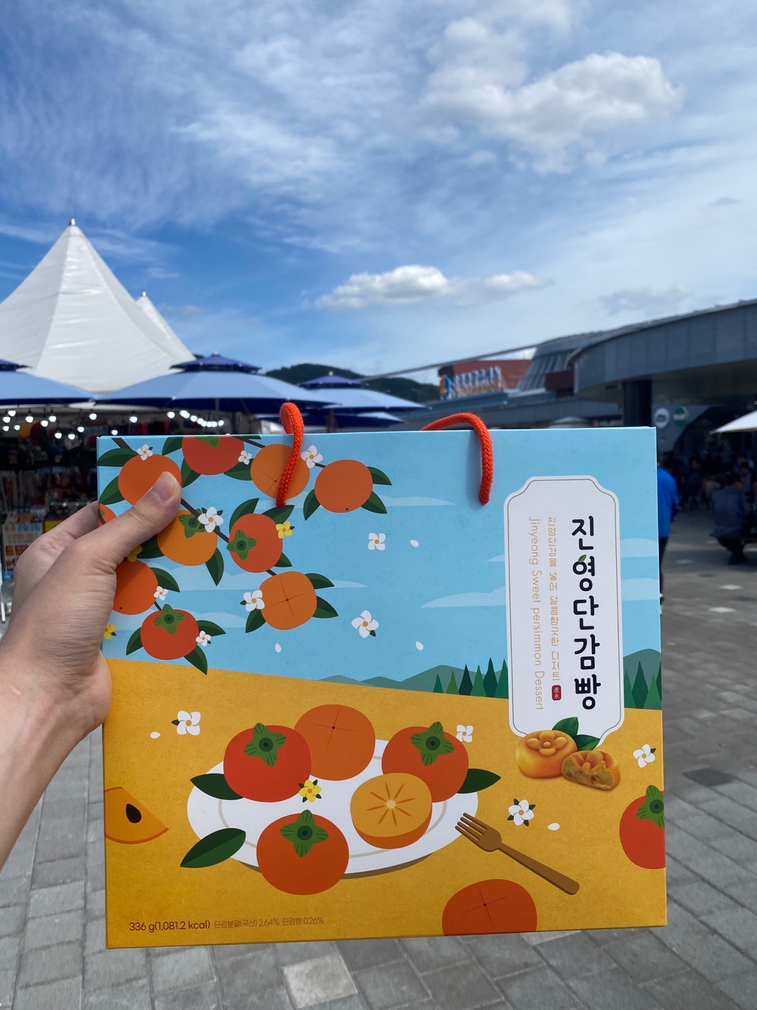  가장 크고 아울렛같은 휴게소 진영복합휴게소와 진영단감빵