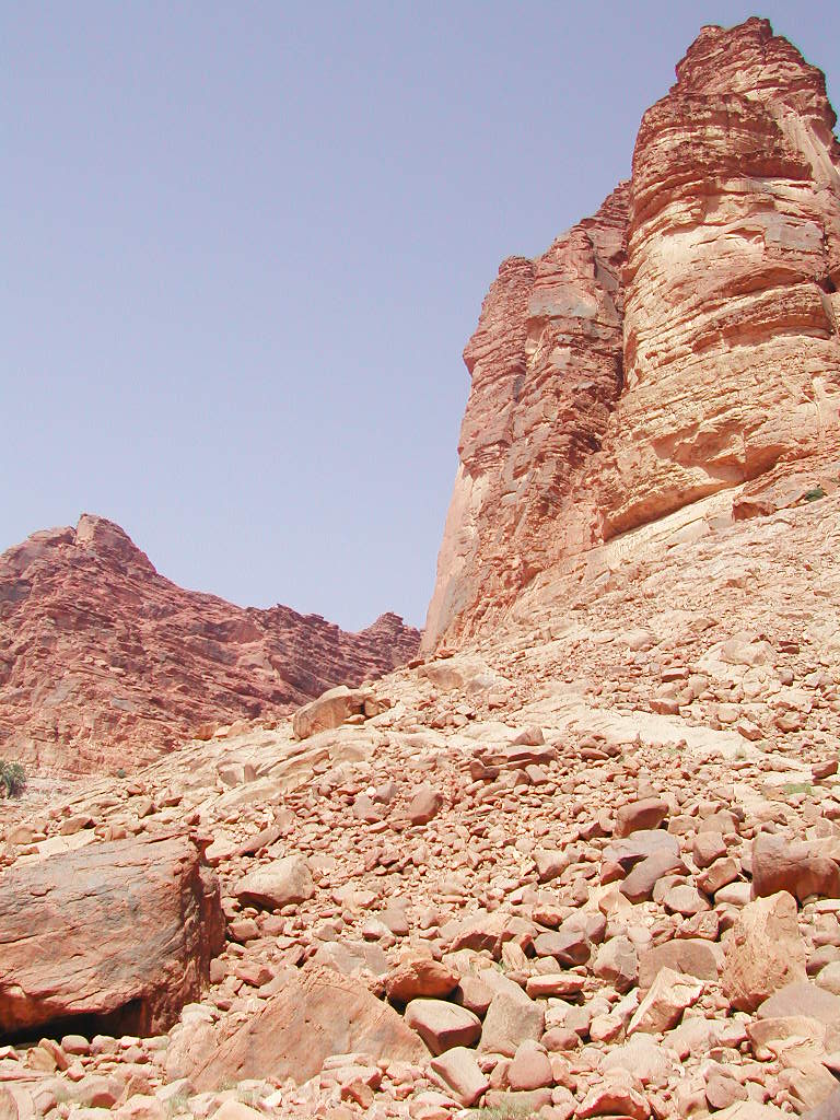 요르단-와디럼사막-아라비안로렌스유적