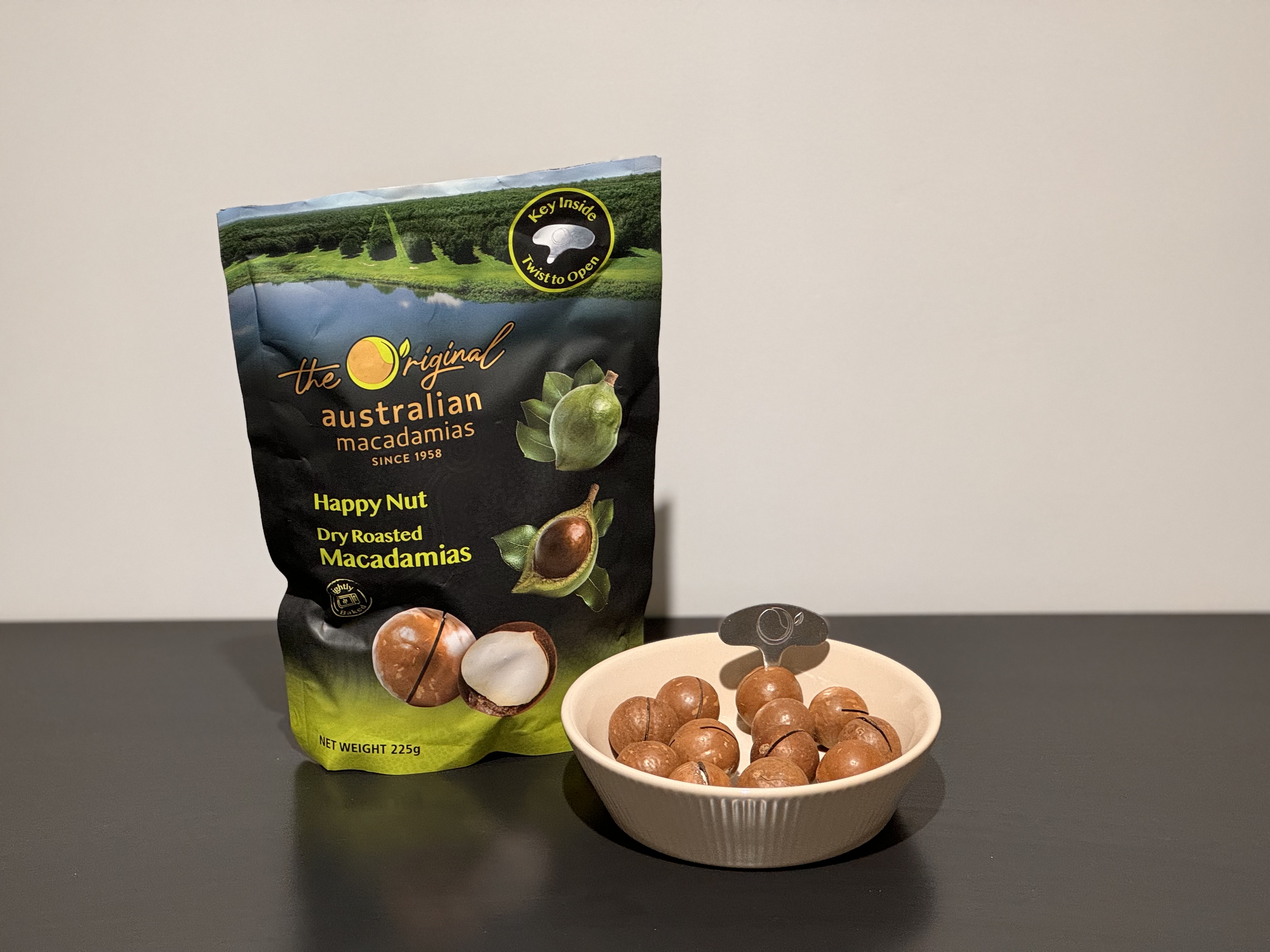 Happy Nut Dry Roasted Macadamias