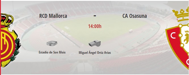 RCD Mallorca VS CA Osasuna