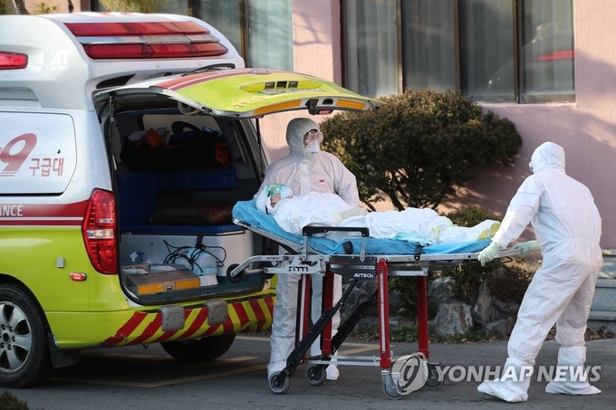  청도 대남병원 사망자 /  6번째 사망자발생